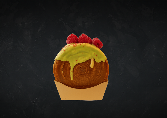 Rolls Pistacjowo-Malinowy